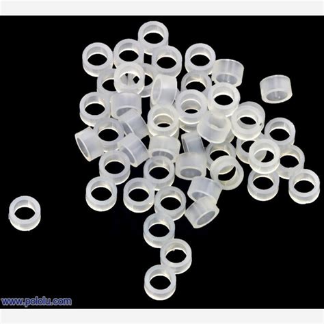 Nylon Spacer 2mm Length 4mm Od 27mm Id 50 Pack Australia Little Bird