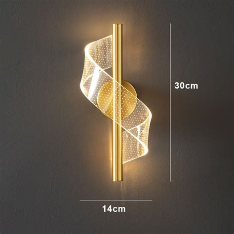 Nordic LED Wall Lamp Indoor Lighting For Home Bedside Living Room ...