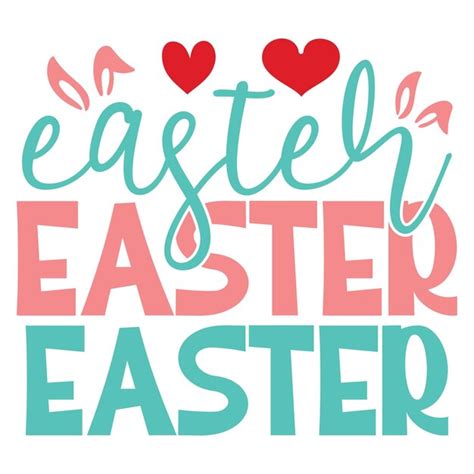 Premium Vector Easter Design T Shirt Svg Cricut Easter Typography