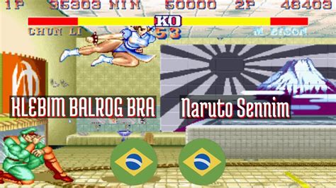 FT10 Sf2ce KLEBIM BALROG BRA BR Vs Naruto Sennim BR Street