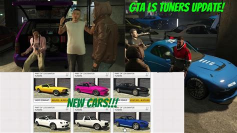 GTA Online LS Tuner Update Gameplay And New Cars YouTube