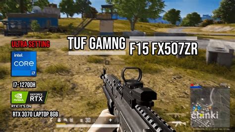 PUBG ULTRA GRAPHICS I TEST ON ASUS TUF GAMING F15 2022 FX507ZR I7