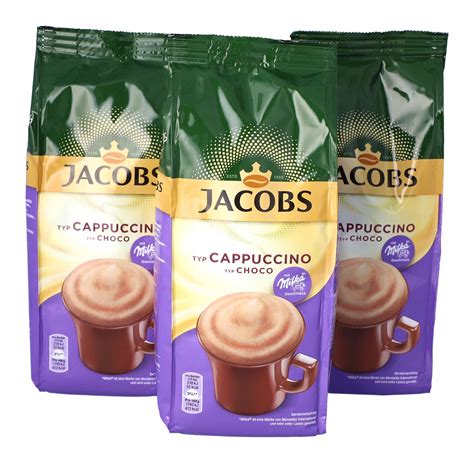 3 X Kawa Cappuccino Jacobs Milka CHOCO 500g DE 13656120632 Allegro Pl