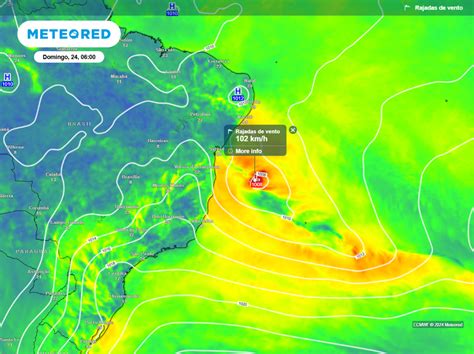 Ciclone Se Forma No Oceano Atl Ntico Pr Ximo Ao Sul Da Bahia E Provoca