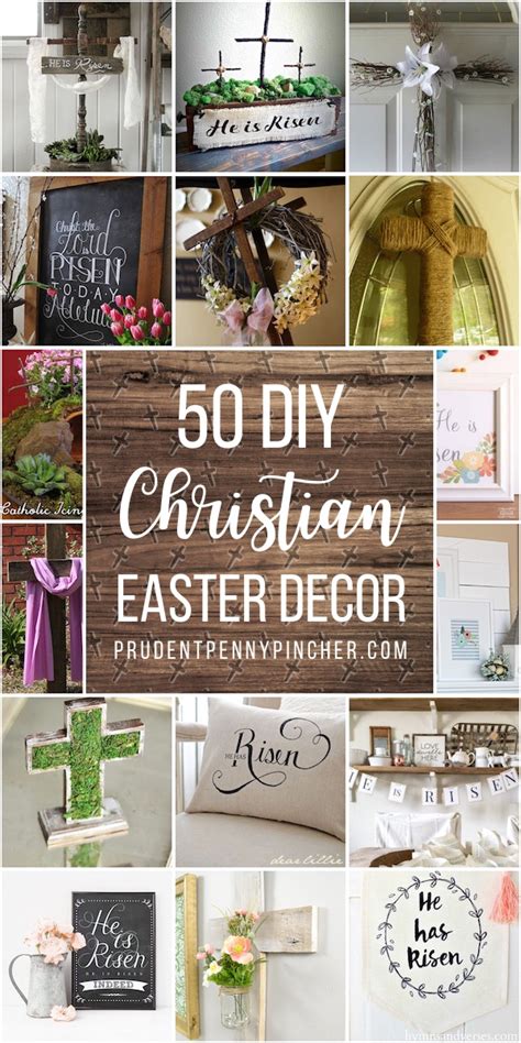 Diy Christian Easter Decorations Prudent Penny Pincher