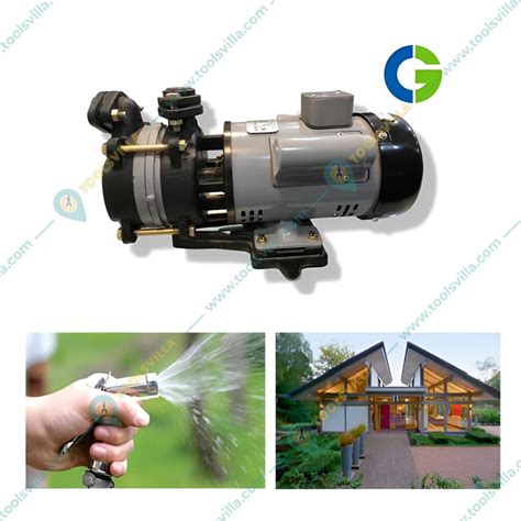 Cg Hp Single Phase Slow Speed Self Priming Pump