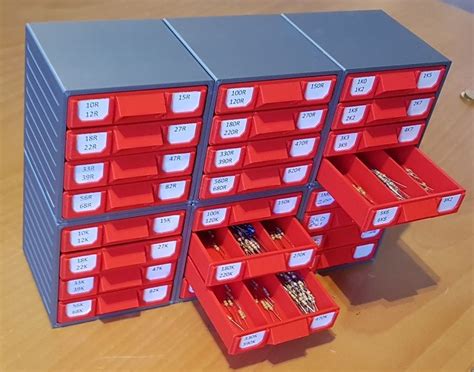3d Printed Storage Boxes Space Nas Management