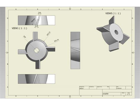 Propeller Design for Pumping Water - Freelance Product Design - Cad Crowd