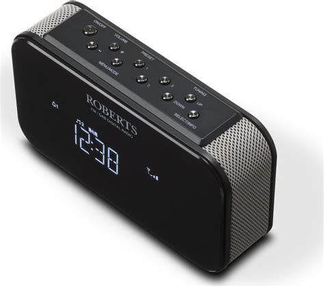 Buy Roberts Ortus1 Dab Fm Clock Radio Black Free Delivery Currys