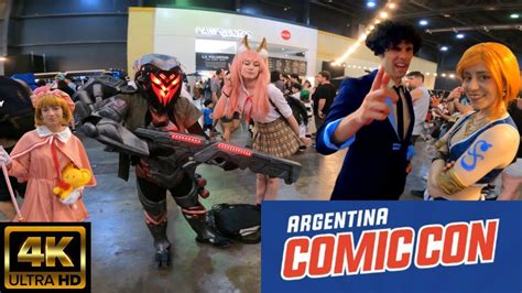 4k Comic Con 2022 Argentina Cosplay Highlights La Rural Youtube