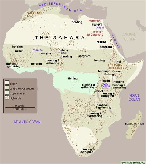 Ancient Africa Map