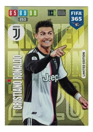 Carta Adrenalyn Fifa Cristiano Ronaldo Limited Edition Cuotas