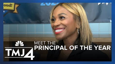 Milwaukee Public School Principal Named Principal Of The Year Youtube