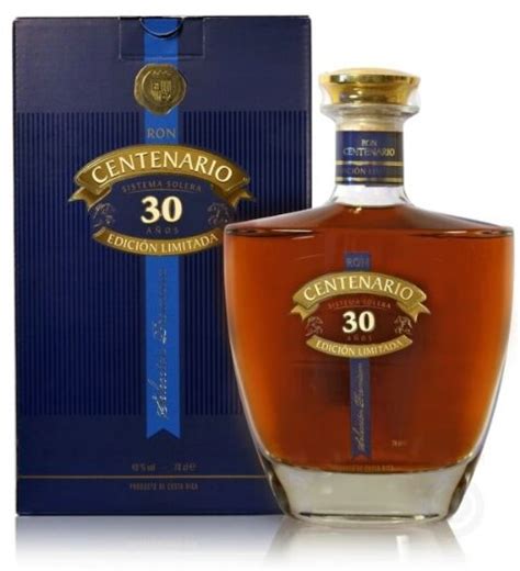 Rum Centenario A Os Edici N Limitada Sistema Solera Rum