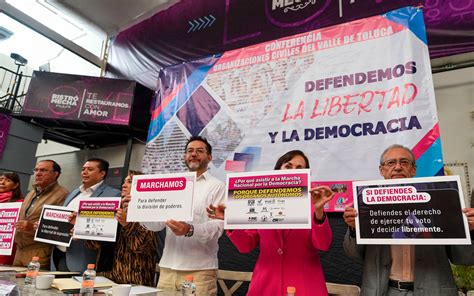 Woldenberg Llama A Asistir A La ‘marcha Por La Democracia El 18 De