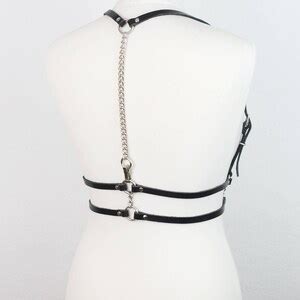 NEW Bilateral Leather BODY HARNESS Etsy