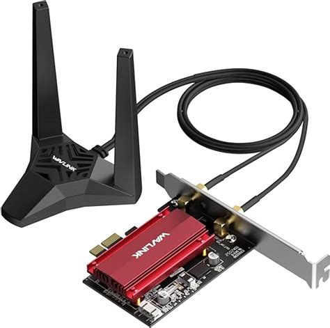 Ax Wifi E Pcie Wifi Card With Bluetooth Wavlink Mbps Tri