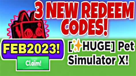 New All Working Code Pet Simulator X Code New Pet Simulator Code