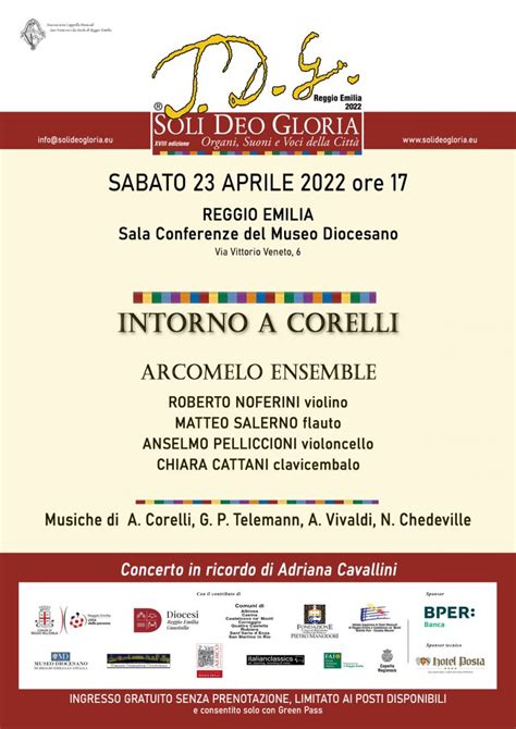 Concerto Soli Deo Gloria al Museo diocesano La Libertà online