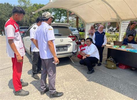 DLHK Kabupaten Tangerang Gelar Uji Emisi Gratis Untuk Kendaraan ASN