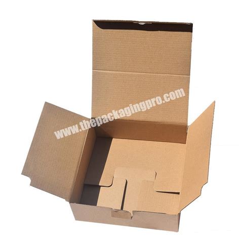 Custom Packaging Kraft Paper Offset Corrugated Folding Cardboard Tuck