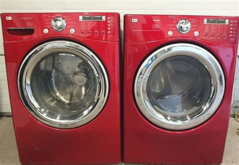 Order Your Used Lg Set Washer Wm2487hrm And Dryer Dle7177rm Today