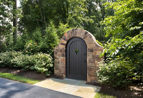 04 Stone Garden Gate Surrounds Landscape Architecture