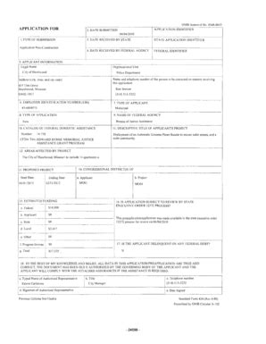 Fillable Online Aclu Your Application Consists Of Standard Form 424 And