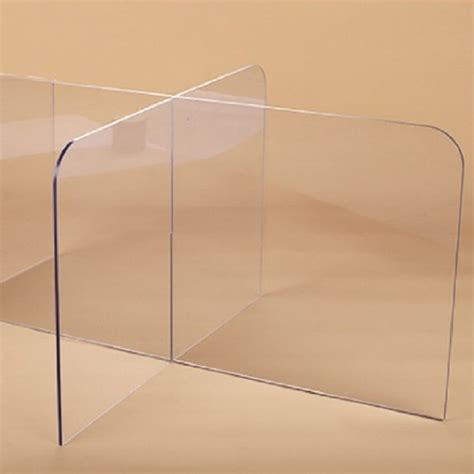 Desk Divider | Acrylic Table Screen, Anti-Cough, Anti-Sneeze