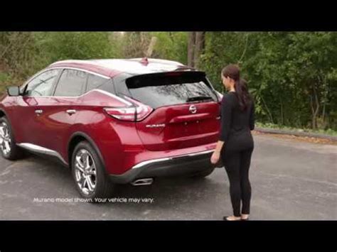 2018 Nissan Rogue Motion Activated Liftgate If So Equipped YouTube