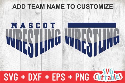 Wrestling Svg Wrestling Template 006 Svg Eps Dxf Png Etsy