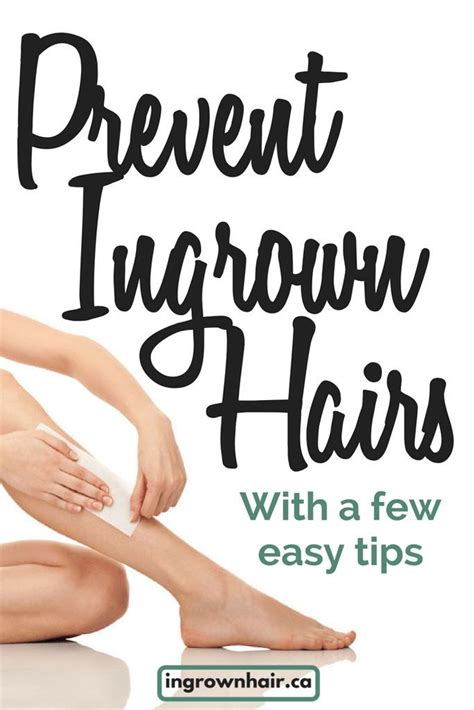 Easy Tips To Prevent Ingrown Hairs If You Wax Or Shave Ingrown Hair