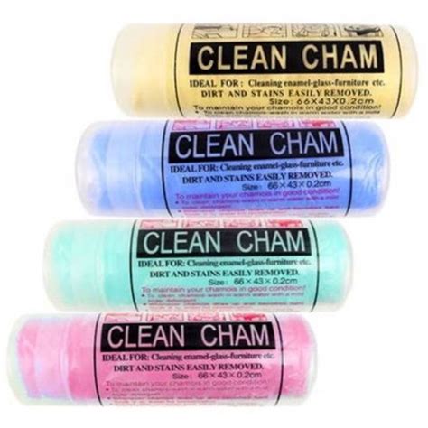 CLEAN CHAM ผาชามวร ผาเชดรถยนต ผาอเนกประสงค ขนาด 43x32x0 2CM