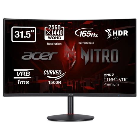 Recensioni Acer Nitro Xz Qusbmiipphx Led Wqhd Hz Freesync