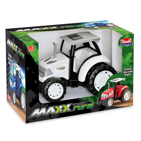 Trator Infantil Maxx Rural Usual Brinquedos Shopee Brasil