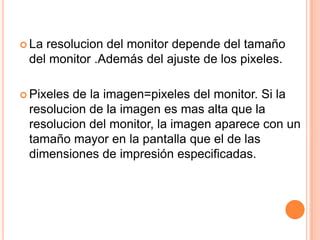 Resolucion Del Monitor Ppt