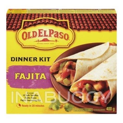 Old El Paso Fajita Dinner Kit 400g Freshco Ottawa Grocery Delivery Buggy