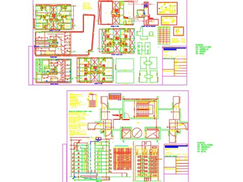 Instalación Contra Incendio En Autocad Cad 4742 Kb Bibliocad