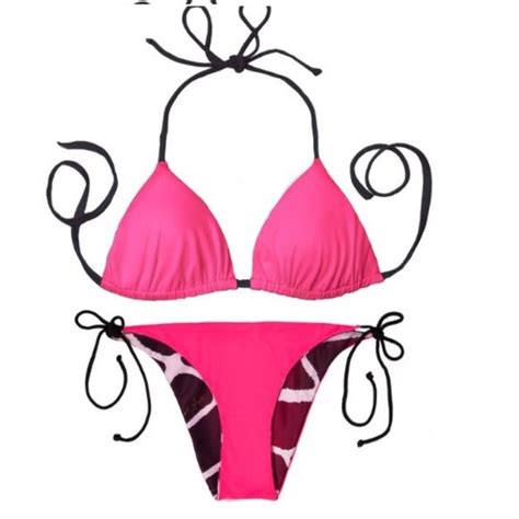 Thaikila Swimwear Swim Nwt Thaikila Giraffe Reversible Bikini Set Poshmark