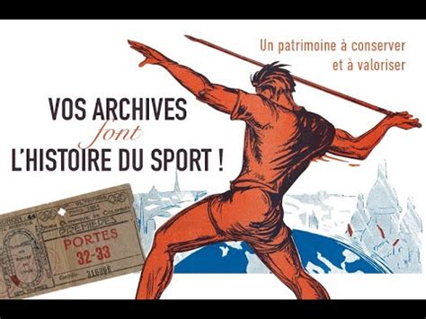 Grande Collecte Des Archives Du Sport YouTube