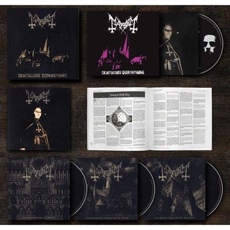 Mysticpl Mayhem De Mysteriis Dom Sathanas 25th Anniversary Boxset Cd