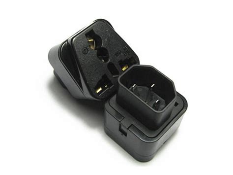 Iec C14 To Universal Female Au Us Uk Eu C13 And1 2in1 Adapter Power Plugsocket Help Tech Co Ltd