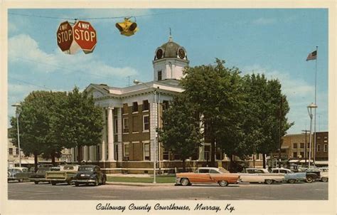 Calloway County Courthouse Murray, KY Postcard