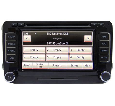 Vw Rns Dab Navigation Vw Eos Sat Nav Stereo Dab Radio Cd Player