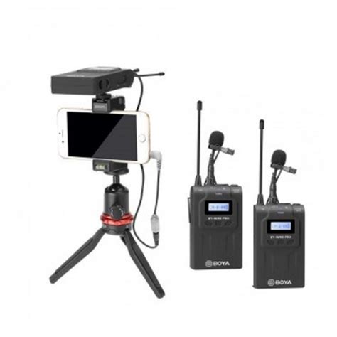 Reporterstore.com - BOYA BY-WM8 Pro-K2 UHF Dual-Channel Wireless Microphone System