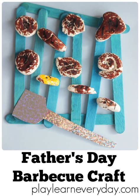 Fathers Day Barbecue Craft Play And Learn Every Day