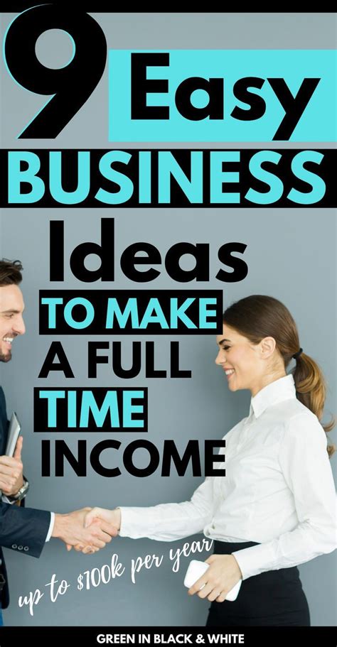 Business Ideas To Do From Home In With Images Easy Business