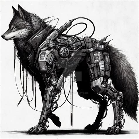 Cyberwolf 2 By Punkerlazar On Deviantart