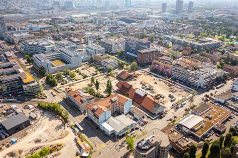 Grundsteinlegung Koch Areal Umbau in Stadt Zürich ist gestartet Baublatt