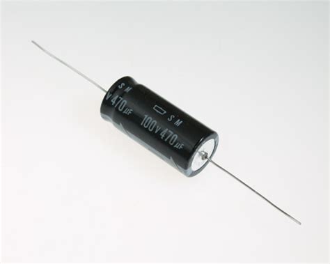 Sm100t471m United Chemicon Capacitor 470uf 100v Aluminum Electrolytic Axial 2020105831